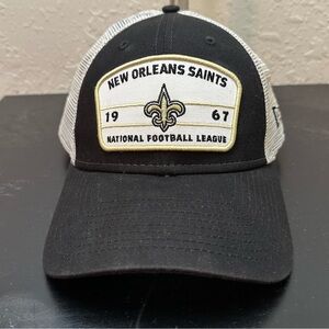 NWOT New Era 59Fifty New Orleans Saints SnapBack Trucker Hat